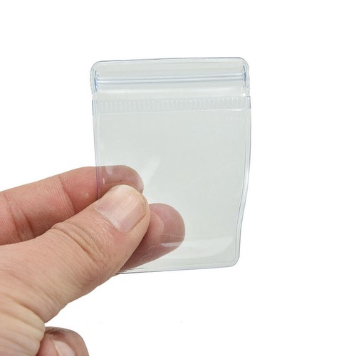 100 pcs plastic clear self - 100,