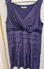 Purple Sleeveless Dress. BHS