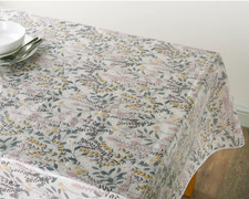 Floral Tablecloth Wipe Clean