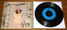 PATTI SMITH GROUP BECAUSE THE NIGHT HAND SIGNED BY BRUCE SPRINGSTEEN & PATTI