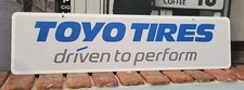 TOYO TIRES Aluminum Sign 6" x
