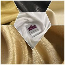 £3.50 Shimmer Raw Faux Silk