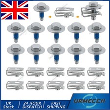 FOR PEUGEOT ENGINE UNDER COVER TRAY TAPPER SPLASH GUARD SCREW BOLTS WASHER CLIPS