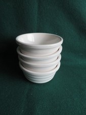 4 charlie Bigham?s Individual Pie Ceramic Ramekin Baking Dishes, ovenware white