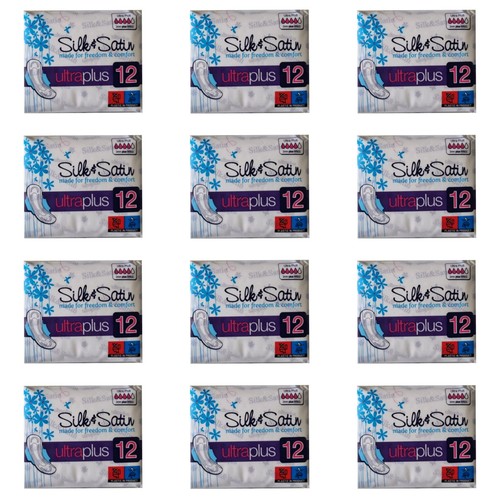 Silk satin ultra plus pads - ultra,