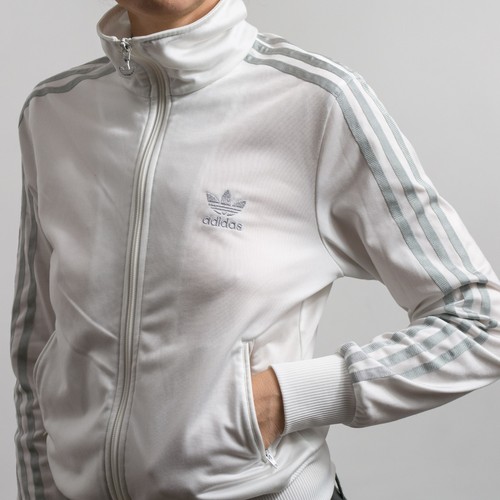 Adidas y2k white track jacket - y2k,