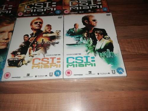 Csi miami seasons - 6, box