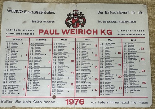 Paul weirich 1976 double - paul,