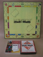 Vintage Monopoly Board Wooden