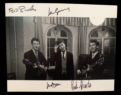 Signed john lennon quarrymen - john,