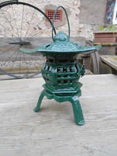 Vintage cast iron lantern - vintage,