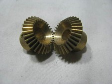 (Ref 44)   2 Bevel Gears Brass 45 deg 36 DP 30 Teeth - sold as a pair of 2
