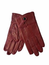 Ladies Black Leather Gloves 2