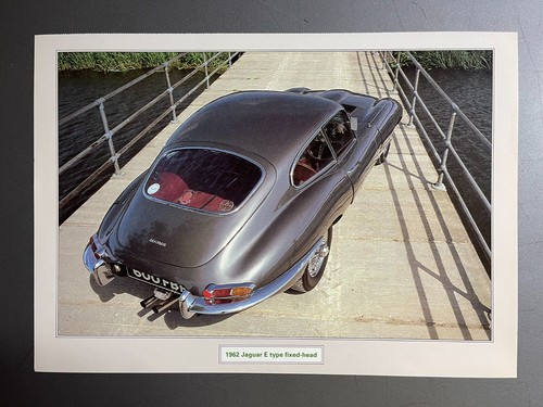 1962 jaguar type fixed head - jaguar, fixed-head
