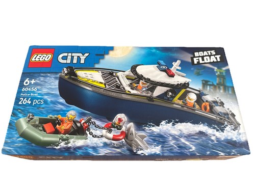 Lego city police - police, boat