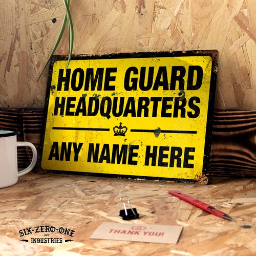 Ww2 home guard personalised - home,