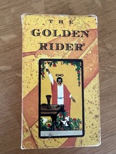 Tarot The Golden Rider F. Tapernoux 1991 Original Tuck Box Booklet & Cards Rare