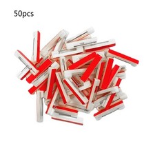 Plastic Pin Brooch Number