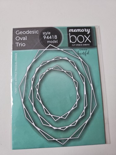 Memory box geodesic oval trio - memory,