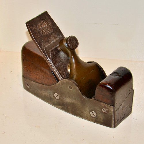 Iron base brass lever - base,