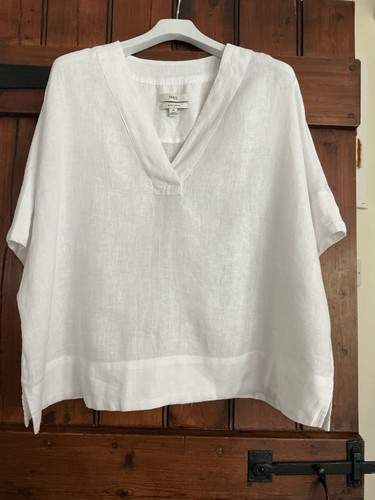 Nwot white pure linen - m&s,