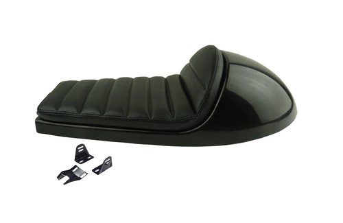 Black hump retro motorcycle - hump,