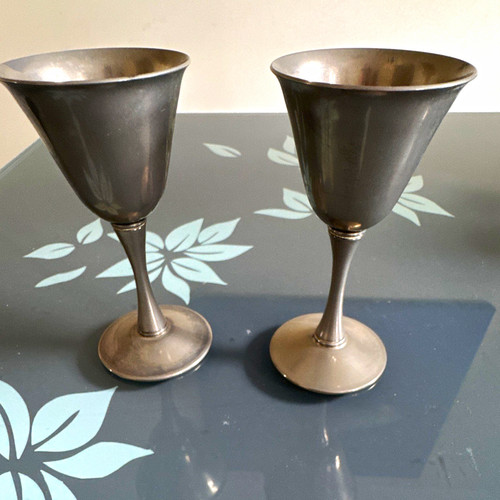 Vintage pair silver plated - silver,
