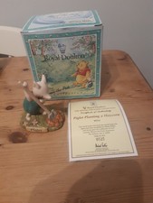 Royal Doulton The Winnie The Pooh Collection Piglet Planting a Haycorn WP26
