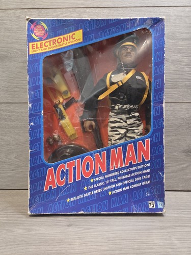 Vintage 1992 hasbro action man - action,