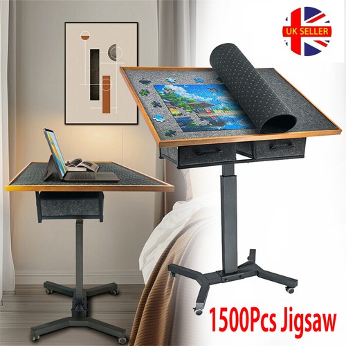Jigsaw puzzle table - puzzle, with