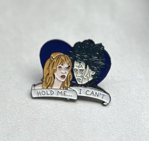 Edward scissorhands enamel pin - edward,