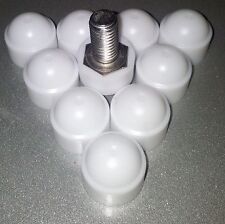 Volkswagen VW Late Bay Camper Front Bumper M8 Hexagon Head Bolt White Cover Caps