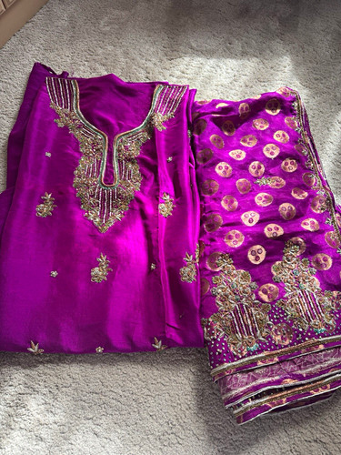 Women purple embroidered - purple,