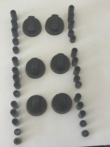 Black universal oven hob - x6,