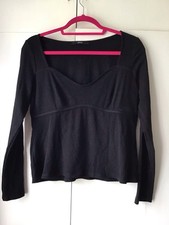 George Asda Ladies Black Top (14)