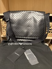 EMPORIO ARMANI Black Leather