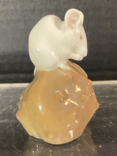 Royal Copenhagen "White Mouse"