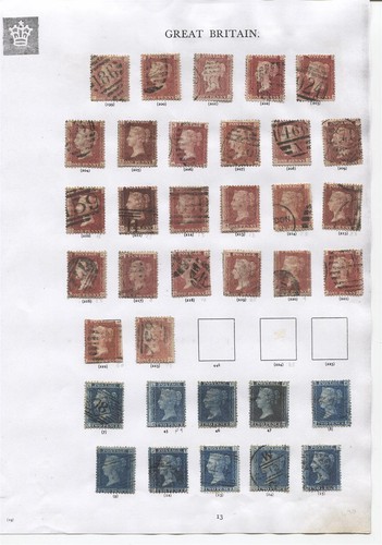1864 sg43 penny - gb,