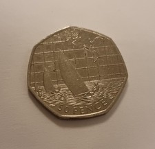 2011 Sailing Olympic 50p Circulated Coin