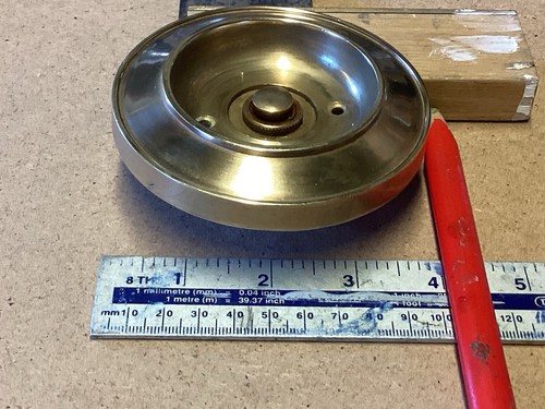 Reclaimed heavy solid brass - heavy,