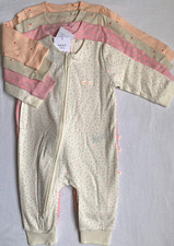BNWT Baby Girls 4pk Footless