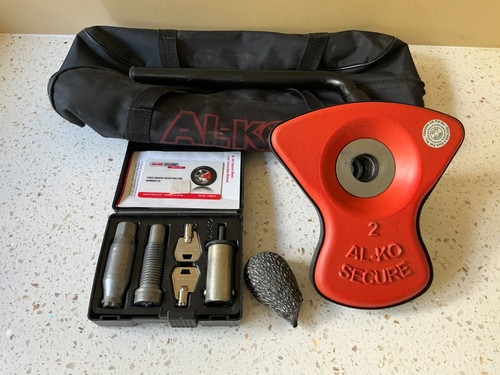 Alko caravan wheel lock kit - wheel,
