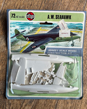 Airfix 1/72 A.W Seahawk . Rare .  Blister Pack Vintage Model Kit Aircraft
