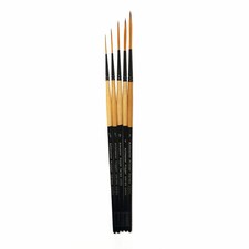 Artmaster Series 2200 Long Hair Rigger Paint Brush Set 5pc