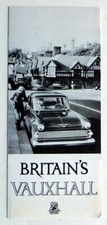 VAUXHALL VICTOR SUPER & WAGON 1960 Rare Original Advertising Folder Brit Import