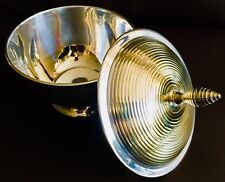 Superb Quality Vintage “Harrods” London Silver Plated & Gold Plated Caviar Dish