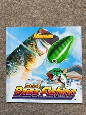 Bass Fishing SEGA Dreamcast Manual ONLY - Replacement Instruction Booklet