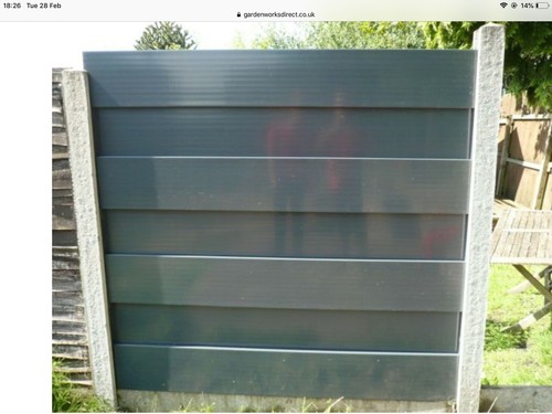 Composite pvc fence panels - ,