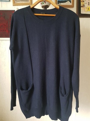 Women jaeger sweater navy - sweater, 40/l