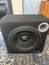 Pyle 12” Subwoofer in In Phase Ported Enclosure – Car Audio Bass Sub Woofer Box